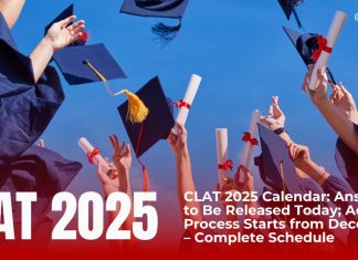 CLAT 2025 Calendar