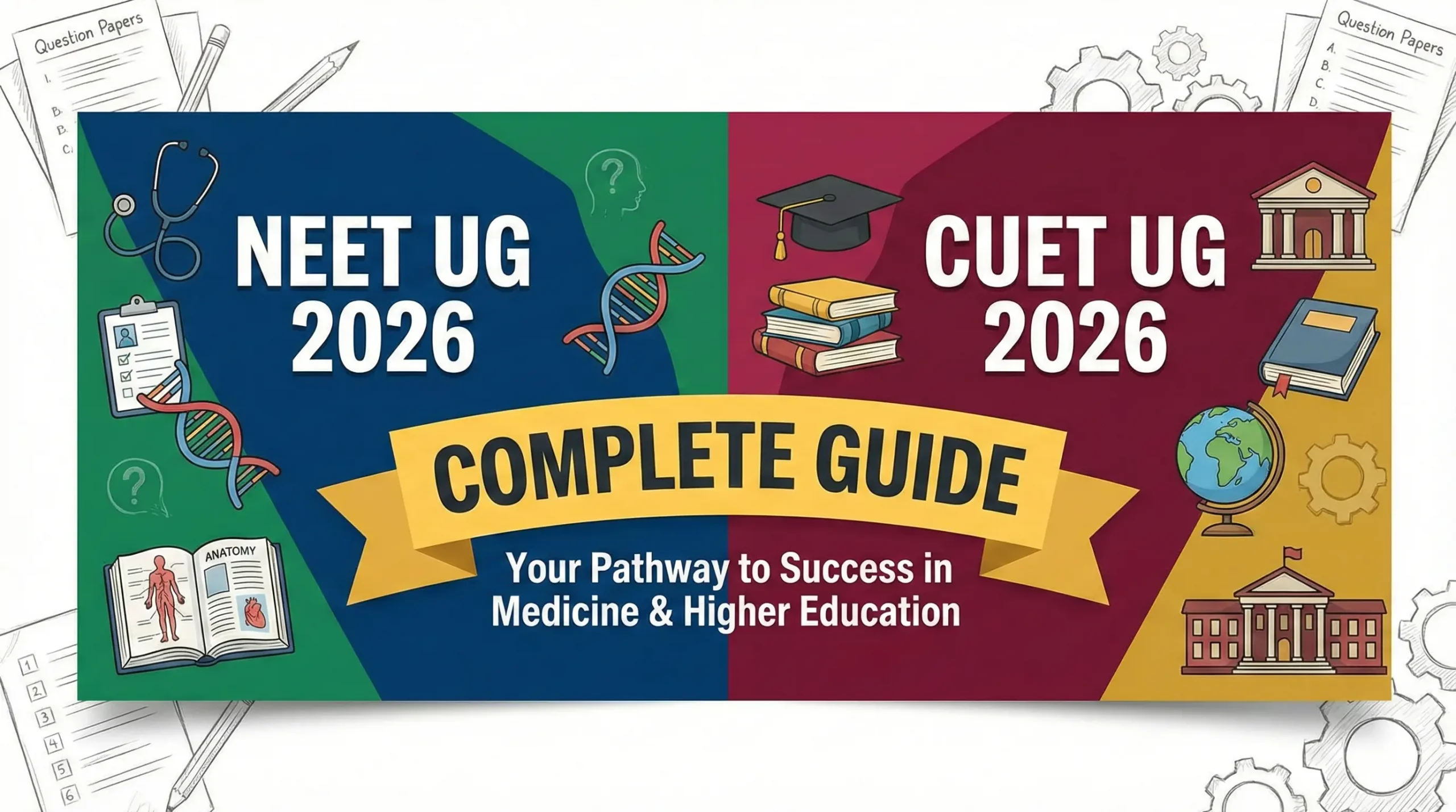 Complete Guide to NEET UG 2026 and CUET UG 2026 Complete Guide to NEET UG 2026 and CUET UG 2026